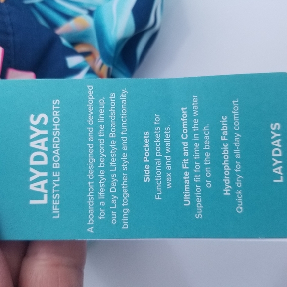 RIP CURL NWT 17" Swim Shorts L - Picture 9 of 9